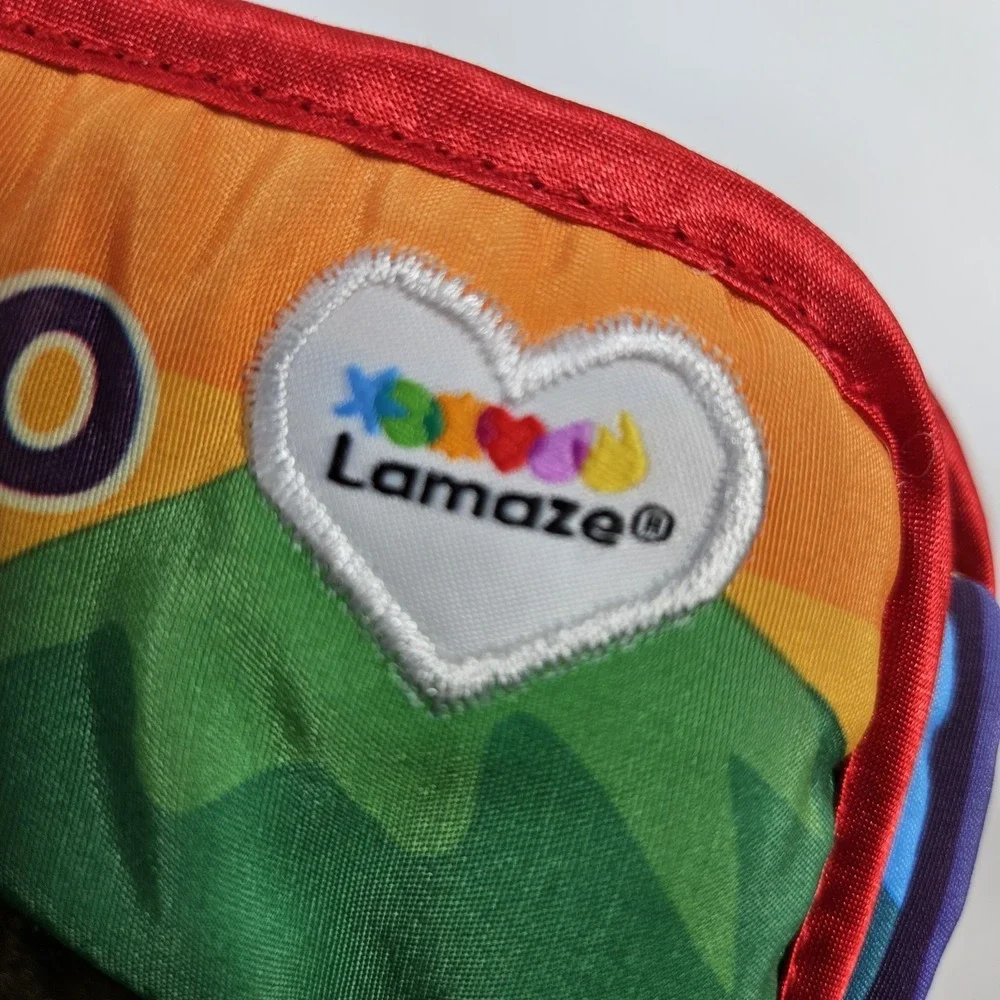Lamaze Peek-A-Boo Forest Cloth‎ Book Baby Soft Sensory Development Activity Toy